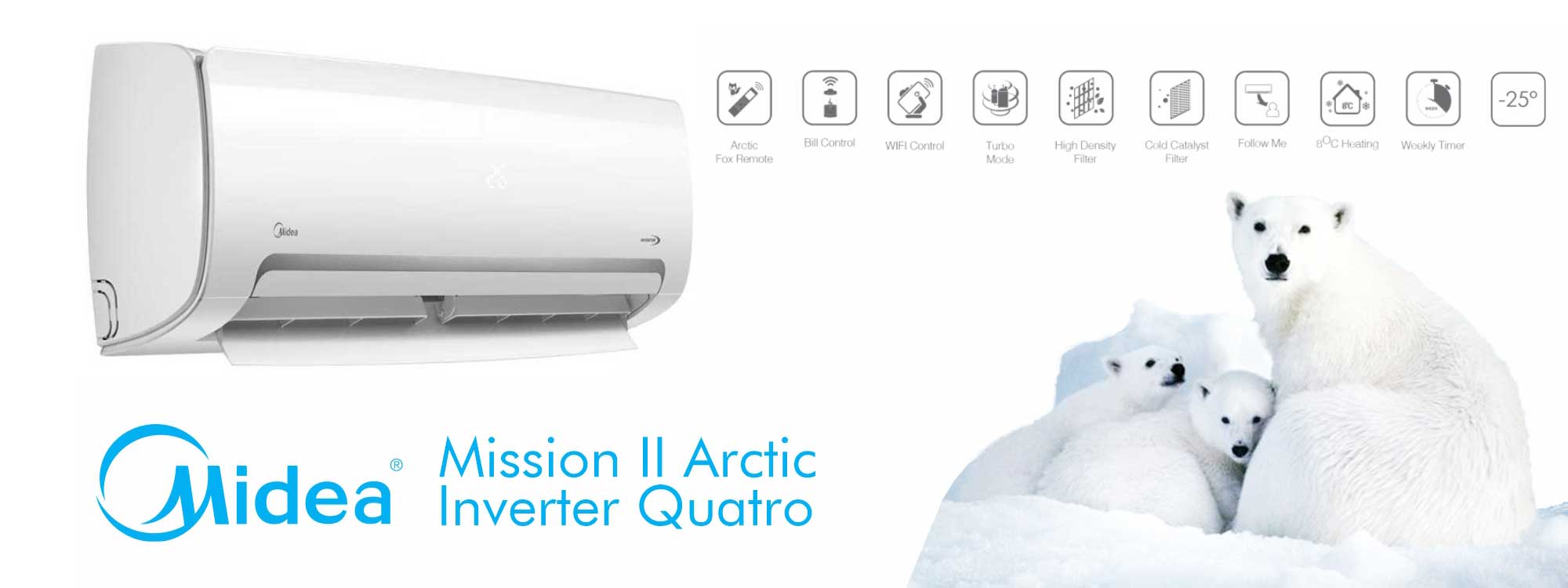 poza modul Midea Mission II Arctic