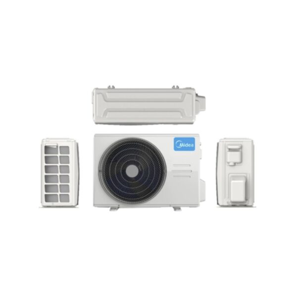 Aer conditionat Midea Breezeless - 9000 btu - CB1-09HRFN8-I / CB1-09HFNX-O Inverter, WI-FI inclus - imagine 7