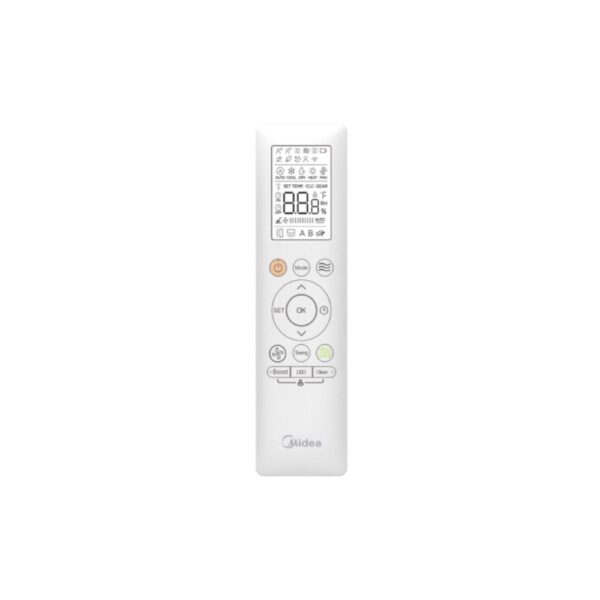 Aer conditionat Midea Breezeless - 9000 btu - CB1-09HRFN8-I / CB1-09HFNX-O Inverter, WI-FI inclus - imagine 2
